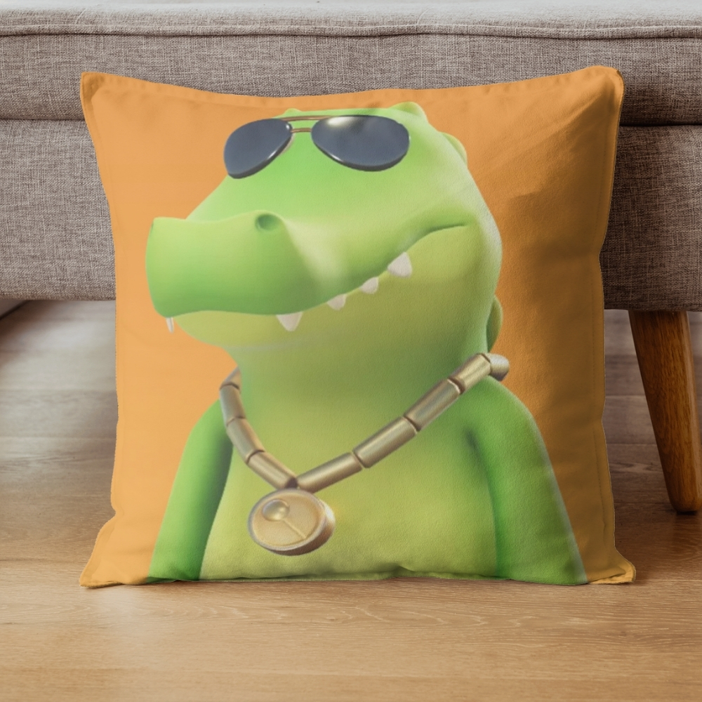 New Design Party Animals Coco Throw Pillow