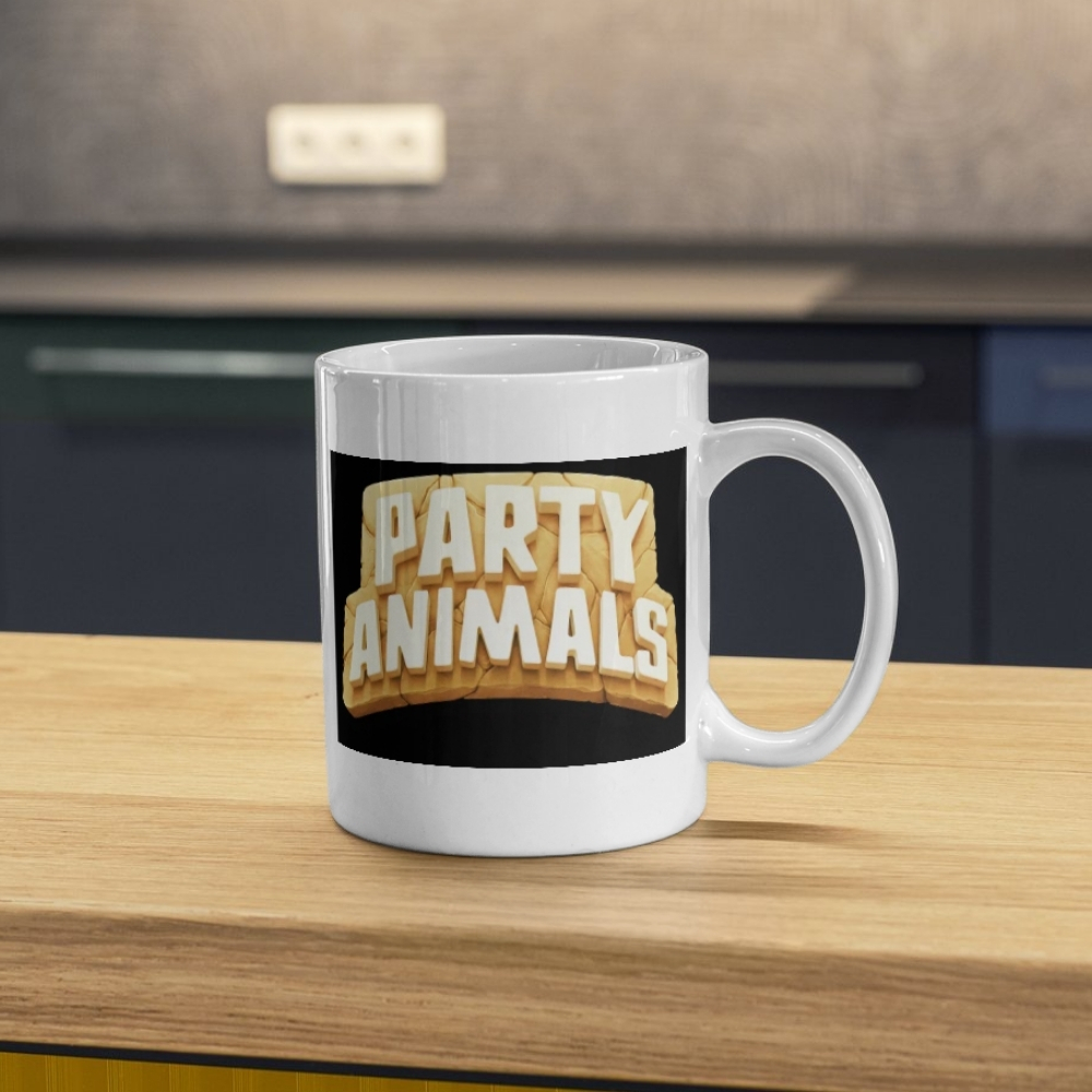 Hot Video Game Party Animals Logo Mug
